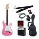 PG エレキギター 初心者入門ライトセット ストラトキャスタータイプ ST-180/PK ピンク - 縮小画像1