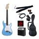 PG エレキギター 初心者入門ライトセット ストラトキャスタータイプ ST-180/UBL ライトブルー - 縮小画像1