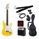 PG エレキギター 初心者入門ライトセット ストラトキャスタータイプ ST-180/YW イエロー - 縮小画像1