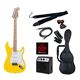PG エレキギター 初心者入門ライトセット ストラトキャスタータイプ ST-180M/YW イエロー - 縮小画像1