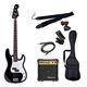 PG エレキベース 初心者入門ライトセット プレシジョンベースタイプ PB-240/HBK マッチングヘッドブラック - 縮小画像1