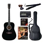 Sepia Crue アコースティックギター バリューセット ウェスタンタイプ WG-10/BK ブラック
