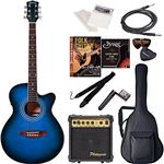 Sepia Crue  エレクトリックアコースティックギター エントリーセット EAW-01/BLS ブルーサンバースト