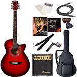 Sepia Crue  エレクトリックアコースティックギター エントリーセット EAW-01/RDS レッドサンバースト