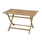折りたたみ式テーブル 【Nino】ニノ 木製(アカシア/オイル仕上) 木目調 NX-802