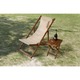 天然木デッキチェア(折りたたみ椅子) 木製/アカシア NX-512 〔アウトドア キャンプ お庭 テラス〕 - 縮小画像2