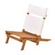 天然木デッキチェア(組み立て式椅子) 木製/アカシア NX-515 〔アウトドア キャンプ お庭 テラス〕 - 縮小画像1