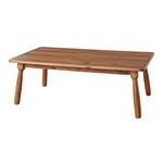 天然木こたつテーブル/ローテーブル 本体 【長方形 105cm×60cm】 木製