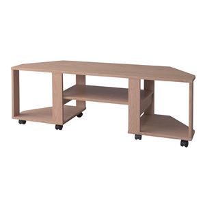 テレビボード/テレビ台 【幅120cm×奥行39cm×高さ41.5cm】 キャスター付き 〔リビング ダイニング〕 【組立品】