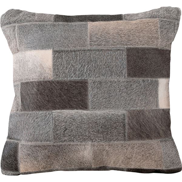 クッション グレー 約 W45×D45×H16cm