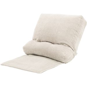 座椅子 約幅52cm ホワイト 14段階 リクライニング マルチフロアチェア リビング インテリア家具 生活家具 完成品