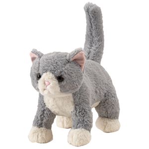 ぬいぐるみ 癒されアニマル movemal むぶまる 約W12.5×D27×H30cm 猫 ネコ ねこ 完成品