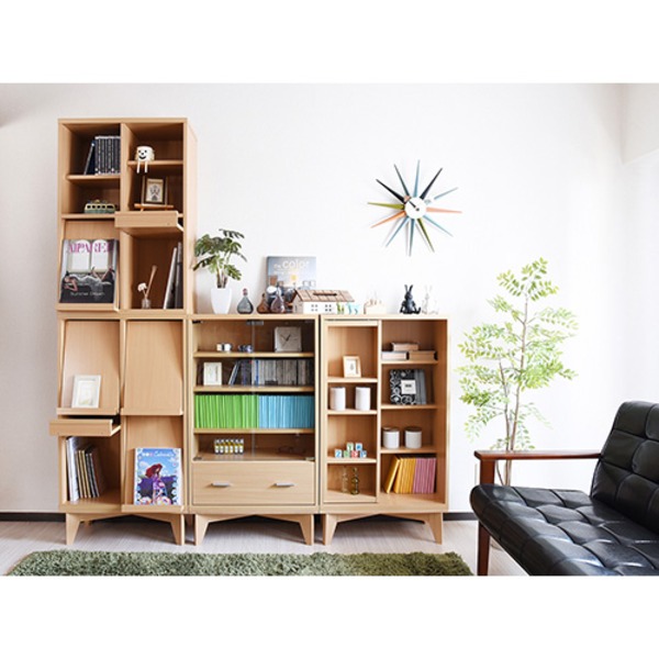 6BOXシリーズ 専用 脚付きベース frm-0003-na ナチュラル