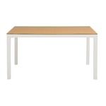 あずま工芸 TOCOM interior（トコムインテリア） ダイニングテーブル 強化ガラス天板 135×80cm【2梱包】 ナチュラル GDT-7636