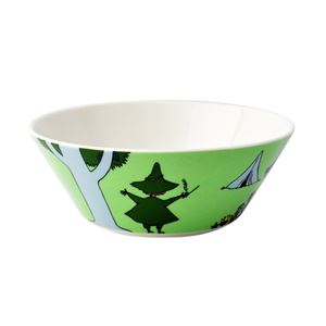 Arabia(アラビア) AR100097 Moomin Bowl 15cm Snufkin Green 「スナフキン」 ムーミン ボウル ディーププレート皿 ≪北欧食器≫ 商品写真2