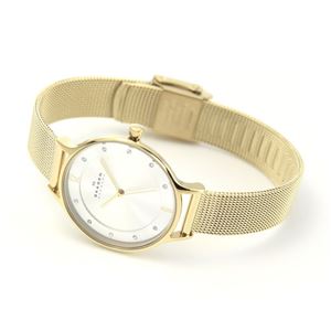 SKAGEN(スカーゲン) SKW2150 レディス腕時計 ラインストーンインデックス メッシュストラップ 商品写真2