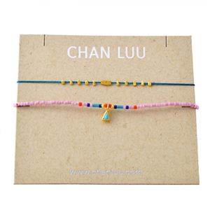 CHAN LUU (チャンルー) BG-5254 D LK MIX Dainty Bracelet シングルブレスレット 2本セット 商品写真2