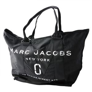 MARC JACOBS (マークジェイコブス) M0011223-001 Black ミリタリーロゴプリント トートバッグ A4サイズ対応 New Logo Tote 商品写真1