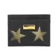 STELLA McCARTNEY （ステラマッカートニー） 431019 W8140 1000 スター 星型パッチワーク カードケース 名刺入れ Credit Card Case Gold Stars - 縮小画像1