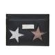 STELLA McCARTNEY （ステラマッカートニー） 431019 W8141 1000 スター 星型パッチワーク カードケース 名刺入れ Credit Card Case Eco Alter Nappa Multicolor Stars - 縮小画像1