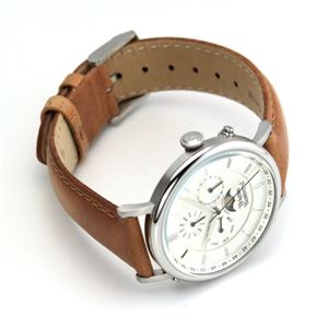 Vivienne Westwood (ヴィヴィアンウエストウッド) VV164SLTN メンズ マルチカレンダー腕時計 商品写真2