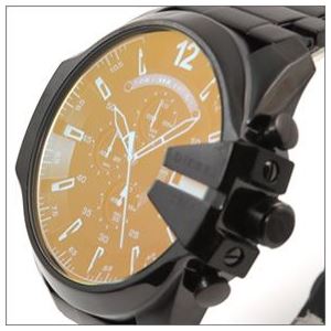 DIESEL(ディーゼル) メンズ 腕時計 人気のデカ系クロノグラフウオッチ 見る角度で色見が変化するホログラム・クリスタル DZ4318 商品写真2