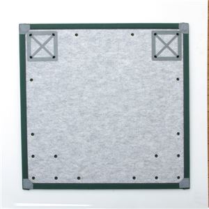 【日本製】コンパクト カラージョイントマット 『プリズムU畳』 グリーン 約67×67cm(4枚1セット) 商品写真5