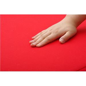 【日本製】コンパクト カラージョイントマット 『プリズムU畳』 レッド(赤) 約67×67cm(4枚1セット) 商品写真3