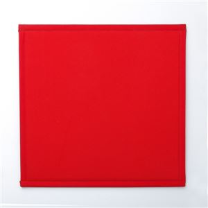 【日本製】コンパクト カラージョイントマット 『プリズムU畳』 レッド(赤) 約67×67cm(4枚1セット) 商品写真4