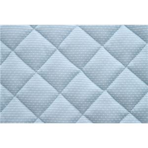 冷感 敷きパッド 洗える 旭化成繊維 Maplecool使用 『15メープルクール』 ブルー シングル 100×200cm 商品写真5