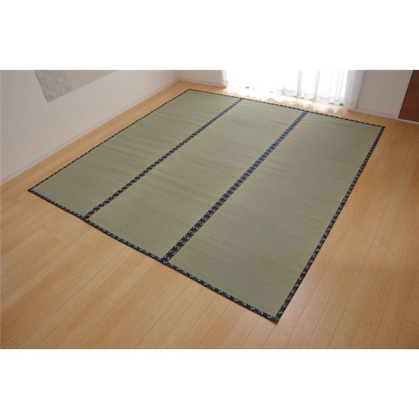 純国産 い草 上敷き カーペット 糸引織 『立山』 団地間1畳(約85×170cm) 熊本県八代産イ草使用