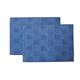 バスマット フロアマット 洗える 吸水 マイクロファイバー 『さらり美人2』 ブルー 2枚組 約35×50cm - 縮小画像1