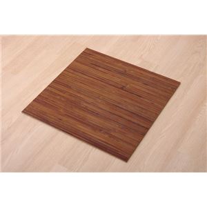 無地 細ひご使用 竹マット フロアマット 約50×50cm