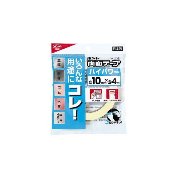 コニシ 強力両面クッションテープ10mm×4M日本製05260 【10個セット】 32-669