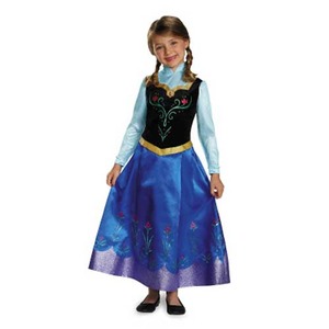 ディズニー DISNEY アナと雪の女王 アナ 旅の衣装 子供用S コスチューム  商品写真2