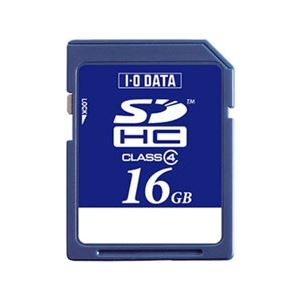 アイ・オー・データ機器 「Class 4」対応 SDHCカード 16GB SDH-W16G 商品写真