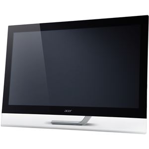Acer 23型ワイドタッチモニター(IPS/光沢/1920x1080/300cd/100000000:1/5ms/ブラック) T232HLAbmjjz 商品写真2