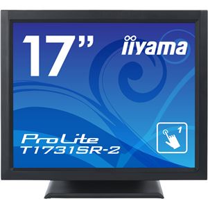iiyama 17型液晶ディスプレイ ProLiteT1731SR-B2(抵抗膜方式タッチパネル、ブラック) T1731SR-B2 商品写真2