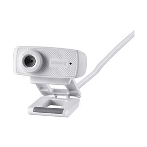 バッファロー(サプライ) マイク内蔵120万画素Webカメラ HD720p対応モデル ホワイト BSWHD06MWH 商品写真1
