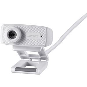 バッファロー(サプライ) マイク内蔵120万画素Webカメラ HD720p対応モデル ホワイト BSWHD06MWH 商品写真2