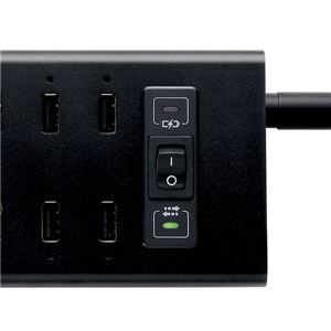 エレコム タブレット充電用USBハブ/10ポート/ブラック U2HS-T10SBK 商品写真3