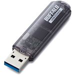 バッファロー USB3.0対応 USBメモリー スタンダードモデル 64GB ブラック RUF3-C64GA-BK