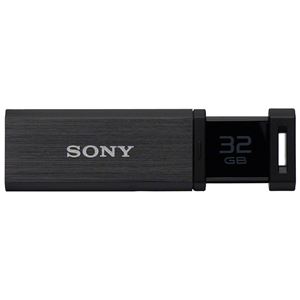 SONY USB3.0対応 ノックスライド式高速(226MB/s)USBメモリー 32GB ブラックキャップレス USM32GQX B 商品写真2