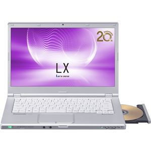 パナソニック Let’s note LX5 法人(Corei5-6300UvPro/8GB/SSD256GB/SMD/W7P64DG/14.0FullHD/電池S) CF-LX5PDG6S 商品写真