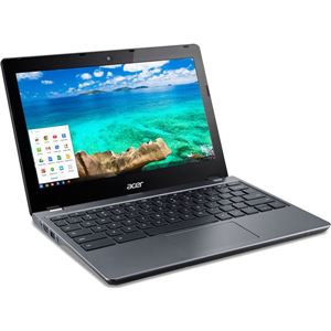 Acer Chromebook 11 C740-H14N (Celeron 3215U/4GB/32GBSSD/11.6/Chrome/APなし/グレイ) C740-H14N 商品写真2