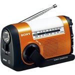 SONY FM/AMポータブルラジオ オレンジ ICF-B09/D