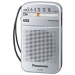 パナソニック AM 1バンドラジオ (シルバー) R-P45-S