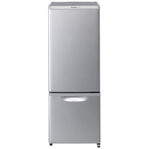 パナソニック パーソナル冷蔵庫 168L (シルバー)(本体色はグレー) NR-B179W-S 商品写真
