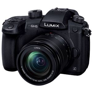 パナソニック デジタル一眼カメラ LUMIX GH5 レンズキット (ブラック) DC-GH5M-K 商品写真