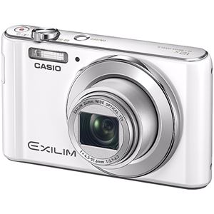 カシオ計算機 デジタルカメラ EXILIM EX-ZS240 ホワイト EX-ZS240WE 商品写真
